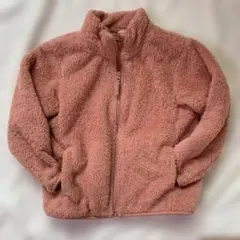 UNIQLO フリースジャケット 110 ピンク
