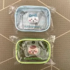 【新品未開封✨】ちいかわ ぷっくりポーチ ハチワレ　くりまんじゅう