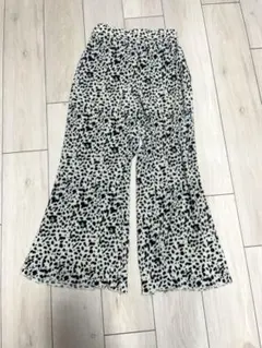 【美品】レディース　パンツ　ズボン　レオパード柄
