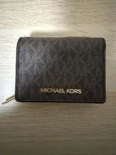 MICHAEL KORS ブラウン 三つ折り財布