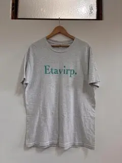Etavirp Logo T-Shirt Ash Aqua エタヴァープのサムネイル