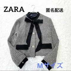 2025年最新】zara リボンディテール テクスチャーブレザーの人気