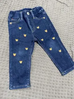 ミキハウス　デニム　プッチーくん