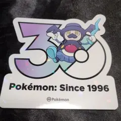 ポケモン 30周年記念ステッカー 