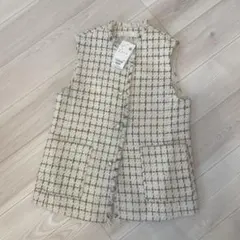 【新品タグ付き】ツイードジレ