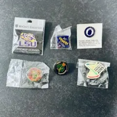 ⭐️ヴィンテージ⭐️【６点セット】アメリカ 記念グッズ ピンバッチ レア レトロ