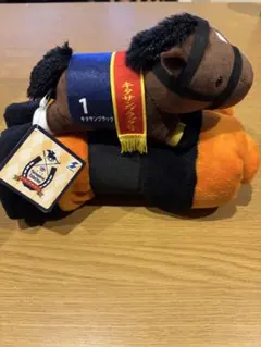 【即購入○】キタサンブラック　ぬいぐるみ Amazon.co.jp: アイドルホース 【キタサンブラック/有馬記念】(M