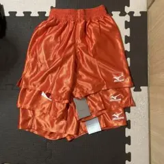 3枚セット　Mizuno サッカーショーツ オレンジ 130サイズ