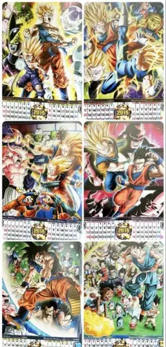 ドラゴンボール 2017年カレンダー 裁断済み - メルカリ