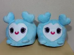 TWICE LOVELYS☓GIGO NAVELY水色ぬいぐるみスリッパ