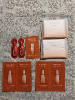 BENEFIQUE セラム エイジングケア乳液 日焼け止め コットン