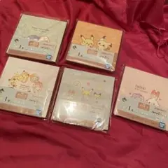 ポケモン　ポケピース　ハギレ風メモパッド　一番くじ