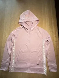 【お値下げ中❗️】 Under Armour フルジップパーカー ピンク