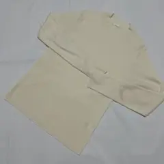 値下げ　GU リブハイネックニット　Lサイズ