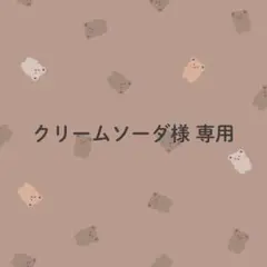 クリームソーダ様専用／調味料ラベル⑤のサムネイル