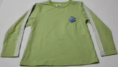 キムラタン★長袖カットソー 130cm★Bobson コサージュ