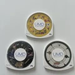 PSP UMDソフト(箱無) 3点セット