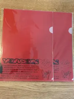 YOASOBI Wembley公演　ロンドン　サイン印刷付クリアファイル　2枚