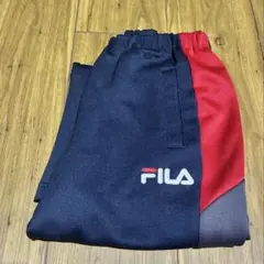 FILA ジャージ パンツ ネイビー レッド