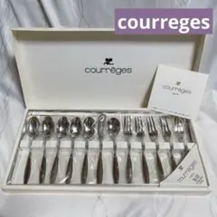 courreges クレージュ　カトラリーセット　スプーン＆フォーク ステンレスのサムネイル