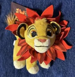 ライオンキング シンバ 30周年ぬいぐるみバッジ ディズニーストア