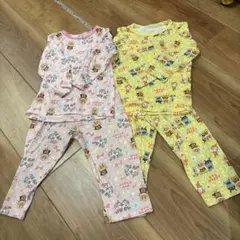 【色違いセット】アンパンマン　パジャマ　長袖