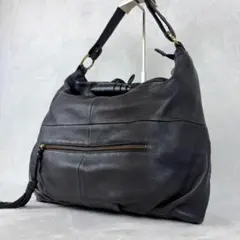 【状態良好】Chloe エレン トートバッグ オールレザー ブラック 大容量 美品】Chloe エレン トートバッグ オールレザー ブラック 大容量