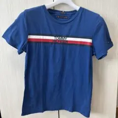TOMMY HILFIGER 青 Tシャツ コットン