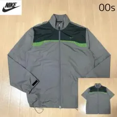 ナイキゴルフ　nike 00s ナイロンジャケット　2way 刺繍ロゴ　y2k