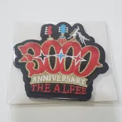 THE THE ALFEE ライブ 3000回 記念グッズ 刺繍 ワッペン