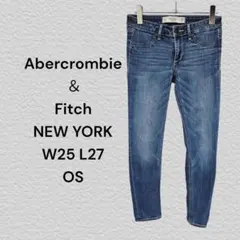アバクロ Abercrombie & Fitch スキニーデニム W25 L27のサムネイル