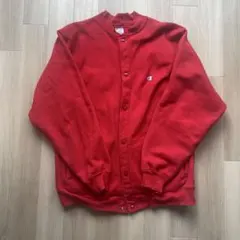 90s リバースウィーブ スナップカーディガン サンフェード