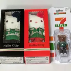 G*野様 BE@RBRICK ハローキティ 未開封 セブンイレブン 限定 セット