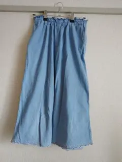 any FAM　デニムパンツ　ワイドパンツ