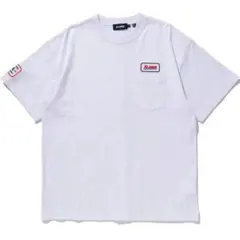 XLARGE ポケットTシャツ ホワイト Mサイズ