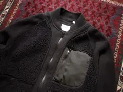 White Mountaineering UNIQLO フリース M ブラック