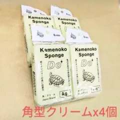 亀の子スポンジDO4個セット（角クリームx4）のサムネイル