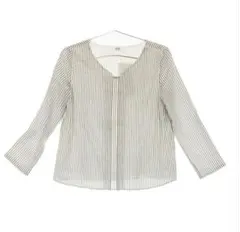 レディースXS 定価￥4990- a.v.v アヴェヴェ シフォンブラウス