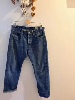 Evisu NO.1 ダークブルー ストレートデニム - メルカリ
