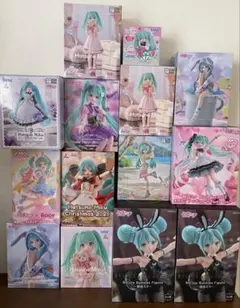 b*9様 初音ミク フィギュア 14個 - メルカリ
