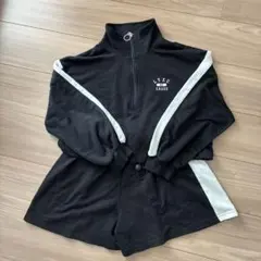 150（M）ラブトキ　セットアップ 黒