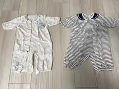 【オールシーズン】ロンパース50〜60cm 2枚