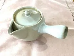 陶器製 急須 ティーポット 貫入模様