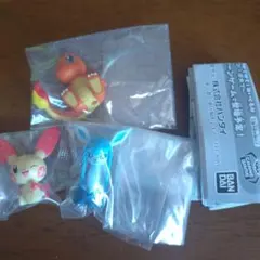 ポケモン しっぽみてみて！フィギュア2 ヒトカゲ グレイシア プラスル