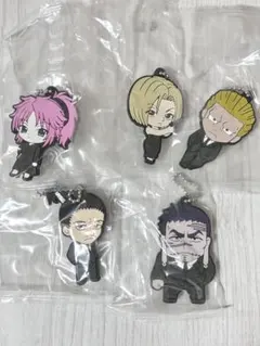 HUNTER × HUNTER 幻影旅団ラバーキーホルダー 5個セット