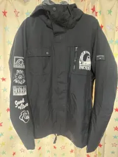 Quiksilver レオパードプリントジャケット