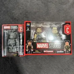 MARVEL フィギュアキーホルダー　ベアブリックのサムネイル