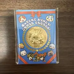 ク*エ様 妖怪ウォッチ ぷにぷに リアル金の妖怪メダル ミニ こまさん