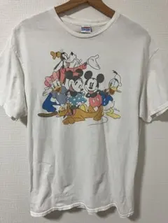 Disney ミッキーマウス　キャラクターTシャツ　サイズM