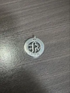 シルバー梵字ネックレス キリークトップ